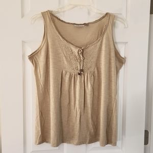 Avenue 18/20 Tan Tank Top